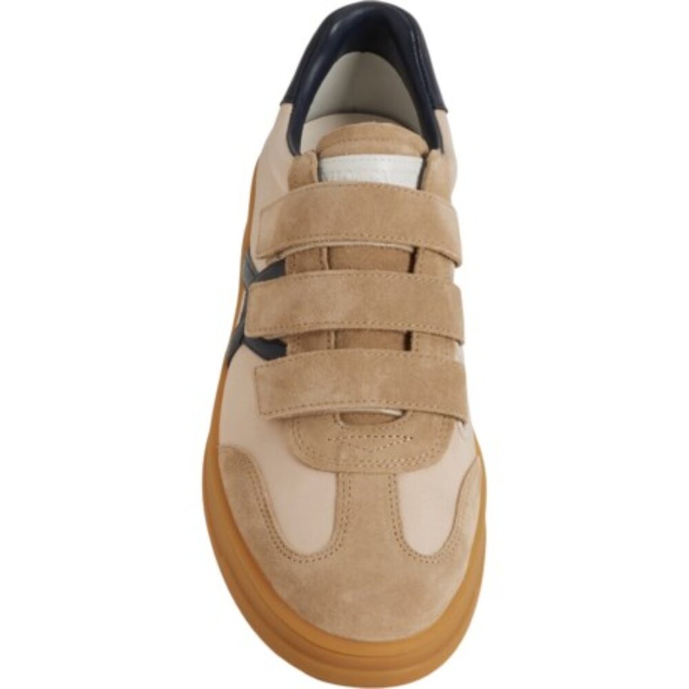 NEW NIB Veronica Beard Reagan Mixed Leather Triple-Grip Sneakers $295 MSRP - Picture 7 of 11